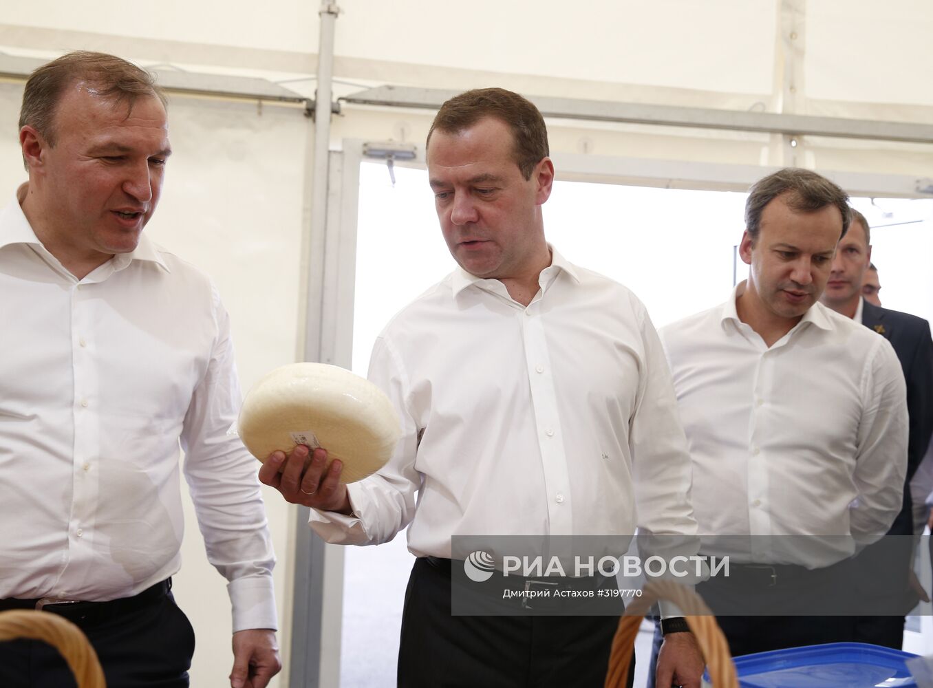 Рабочая поездка премьер-министра РФ Д. Медведева в Адыгею