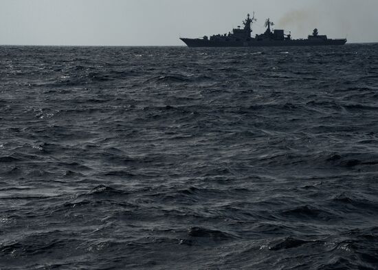 Российско-китайские военно-морские учения "Морское взаимодействие - 2017"