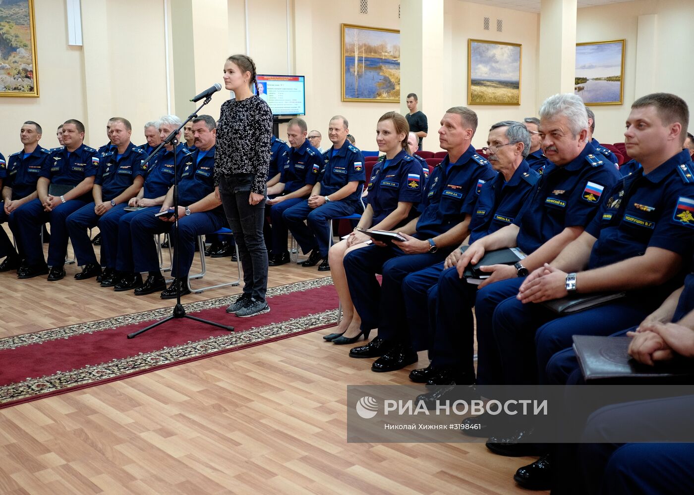 Первые 15 девушек стали курсантами Краснодарского летного училища