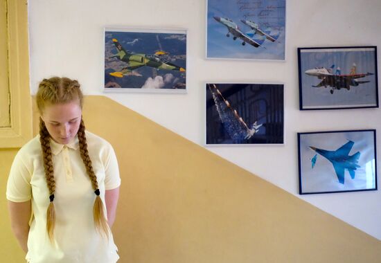 Первые 15 девушек стали курсантами Краснодарского летного училища