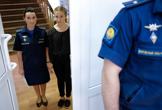 Первые 15 девушек стали курсантами Краснодарского летного училища