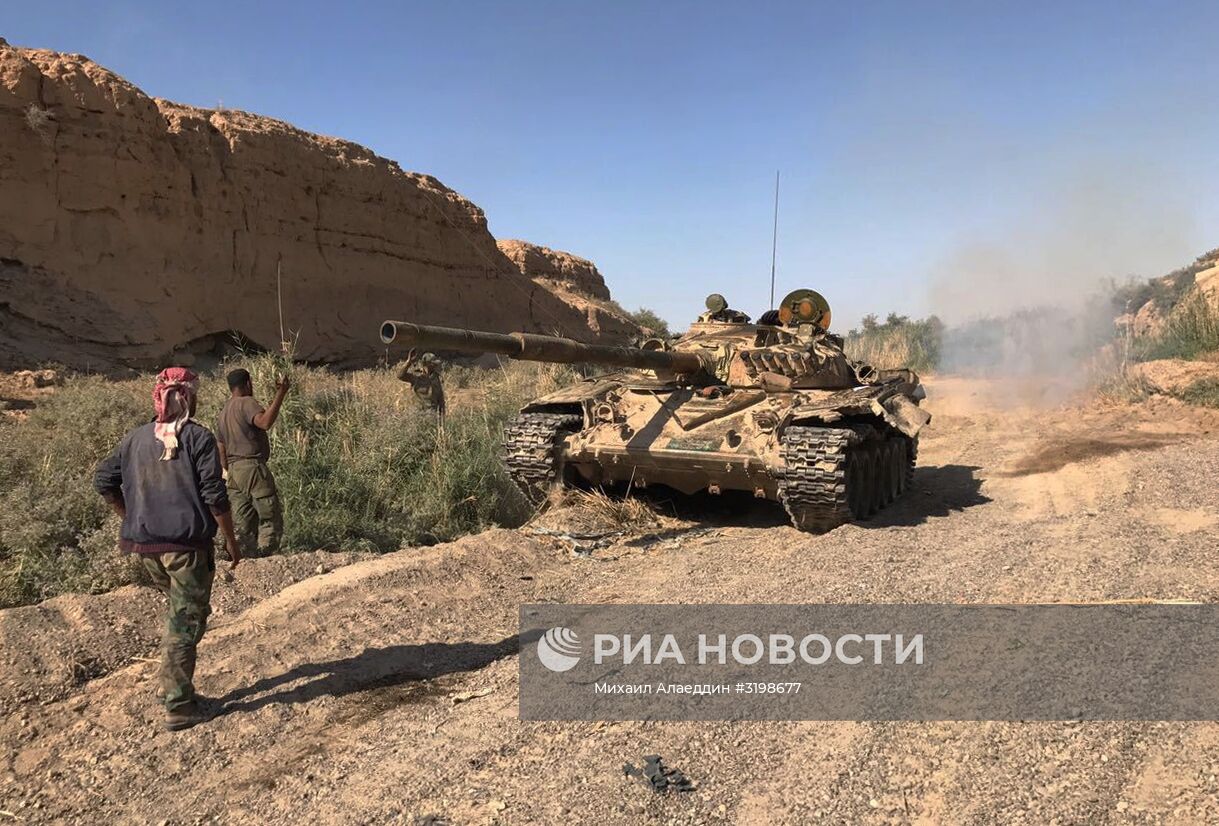 Ситуация в районе Дейр-эз-Зора