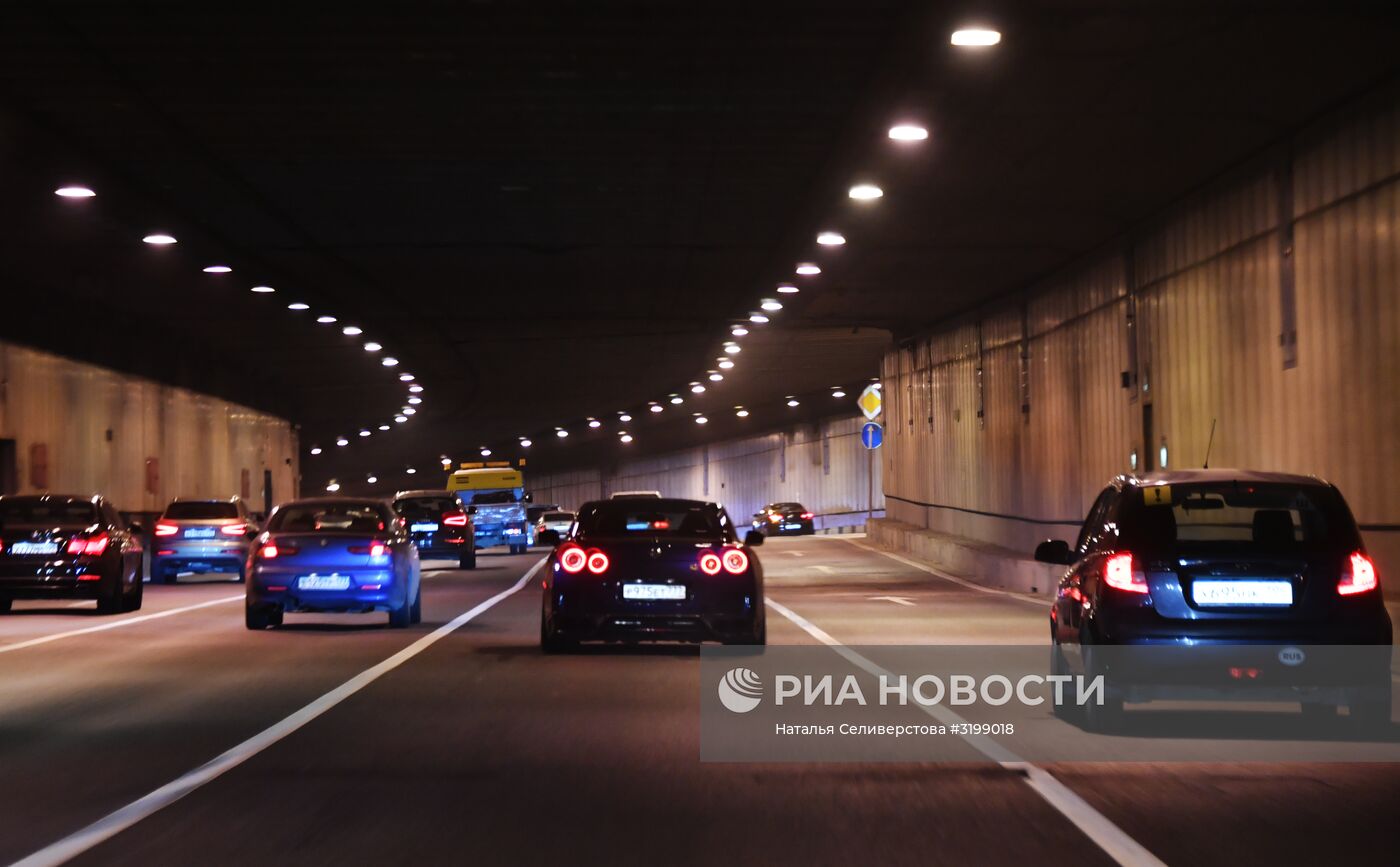 Гагаринский тоннель в Москве
