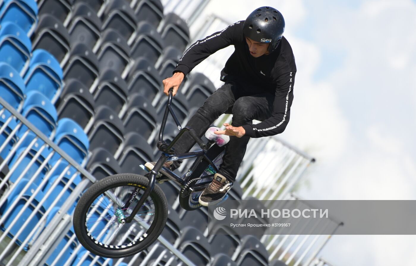 Чемпионат России по BMX-фристайлу