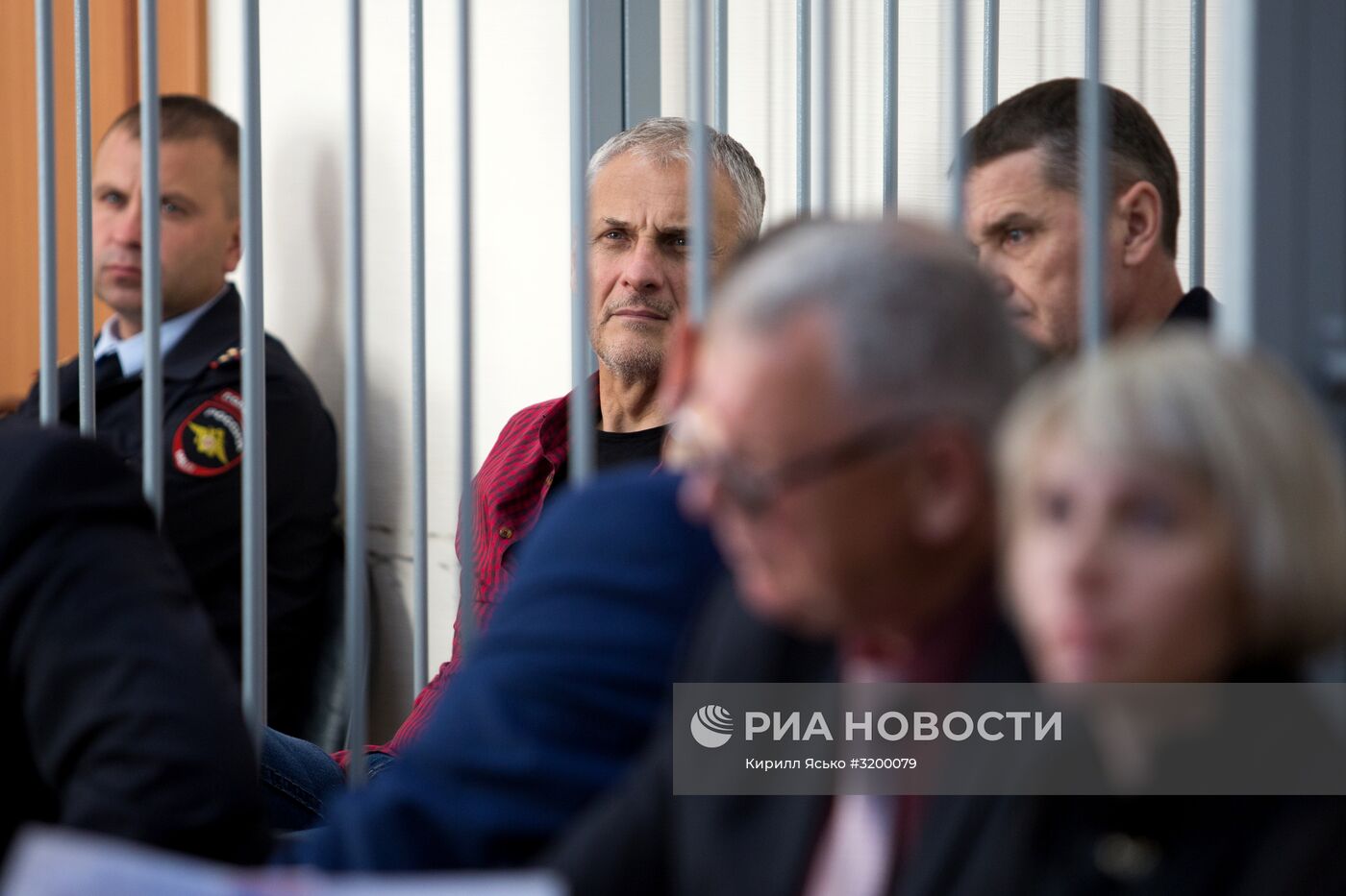 Заседание суда по делу экс-губернатора Сахалинской области А.Хорошавина