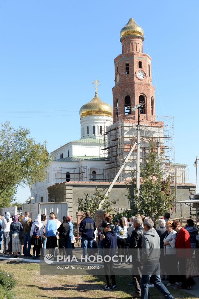 Рабочая поездка патриарха Кирилла в Астрахань