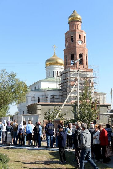 Рабочая поездка патриарха Кирилла в Астрахань