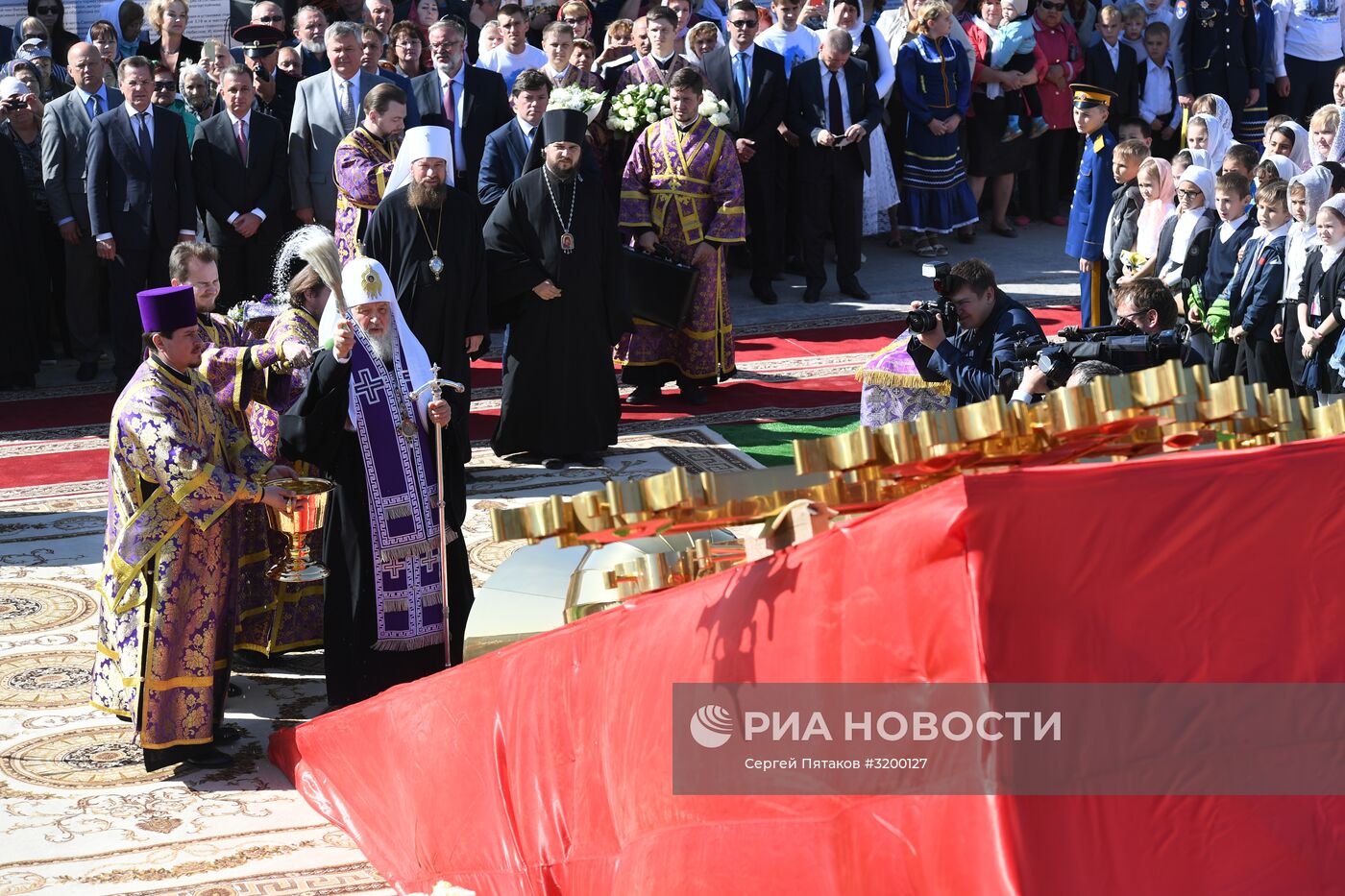 Рабочая поездка патриарха Кирилла в Астрахань