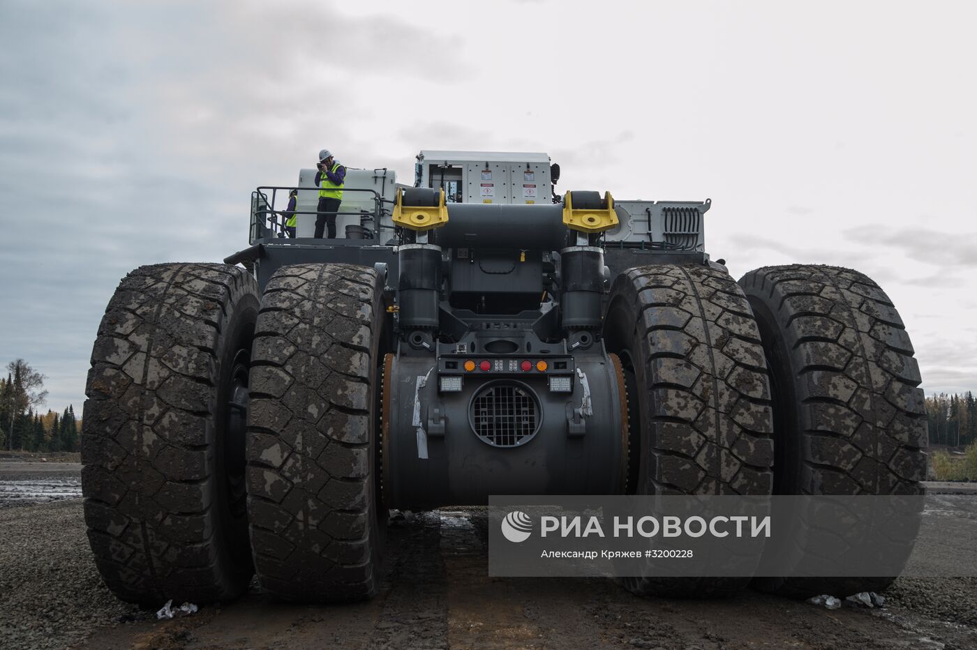 Угольный разрез "Черниговский" в Кемеровской области