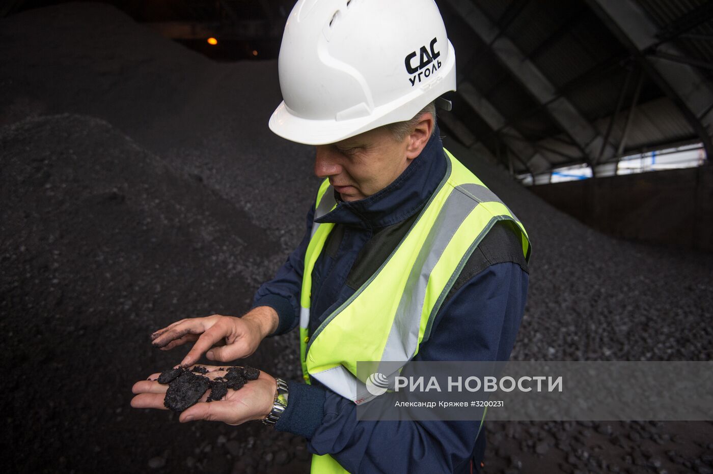 Угольный разрез "Черниговский" в Кемеровской области