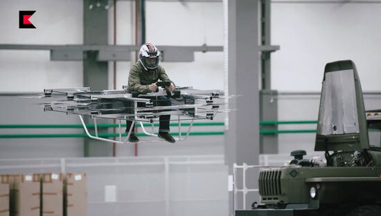 Концерн "Калашников" представил концепт пассажирского летательного аппарата