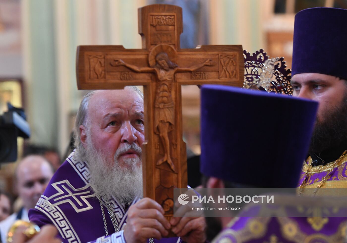 Рабочая поездка патриарха Кирилла в Астрахань