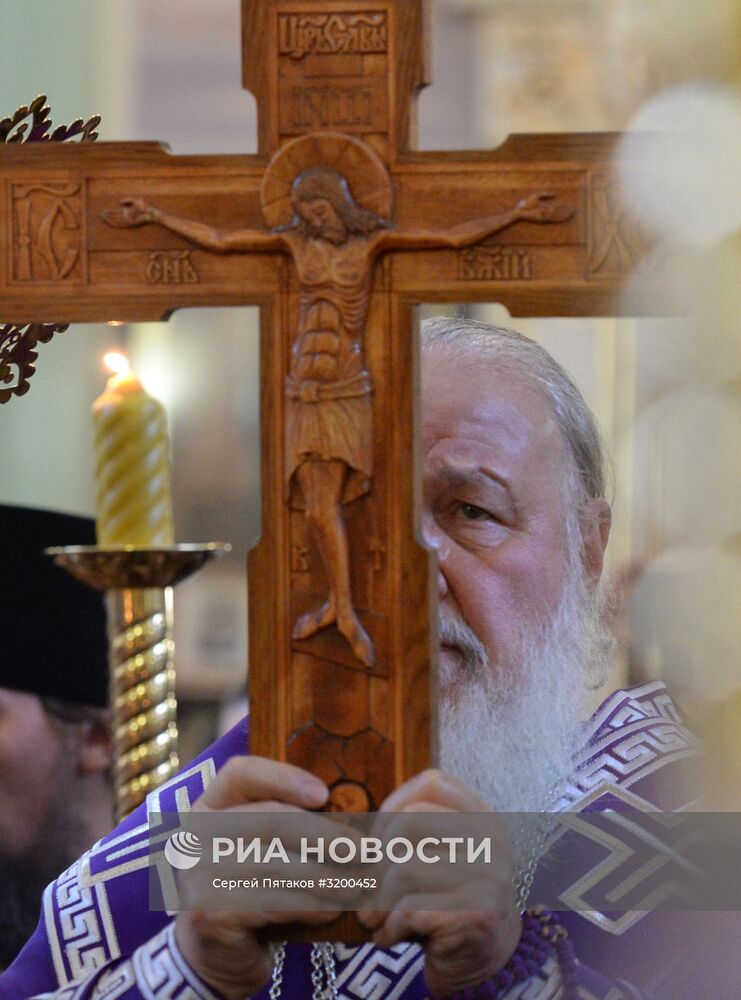 Рабочая поездка патриарха Кирилла в Астрахань