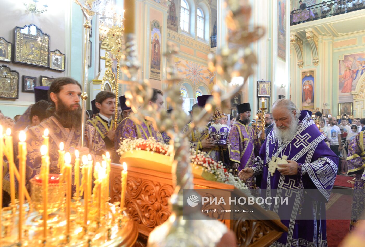 Рабочая поездка патриарха Кирилла в Астрахань