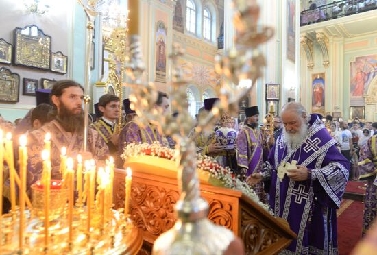 Рабочая поездка патриарха Кирилла в Астрахань