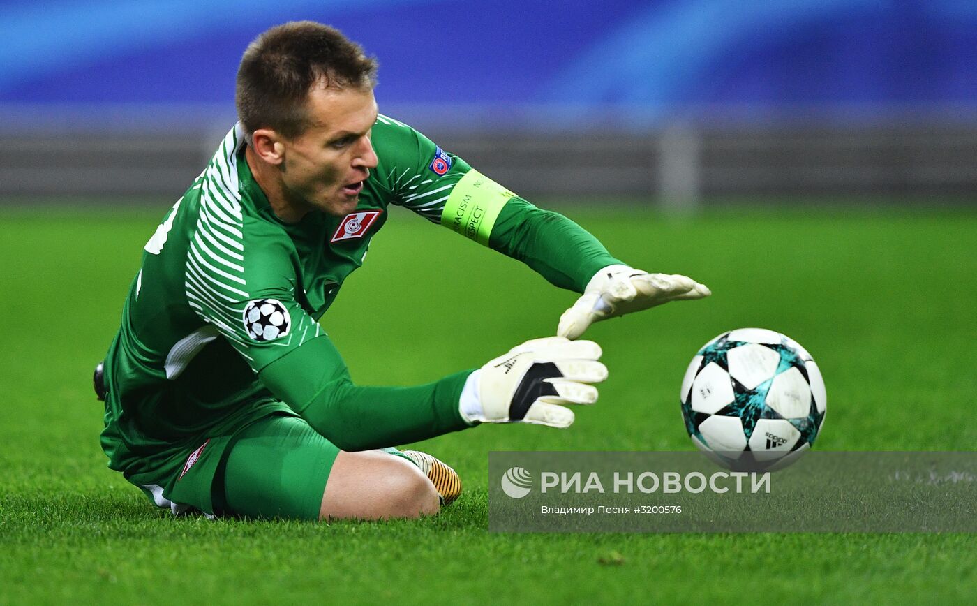 Футбол. Лига чемпионов. Матч "Спартак" - "Ливерпуль"