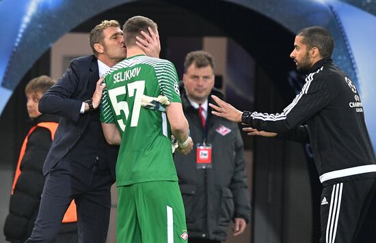 Футбол. Лига чемпионов. Матч "Спартак" - "Ливерпуль"