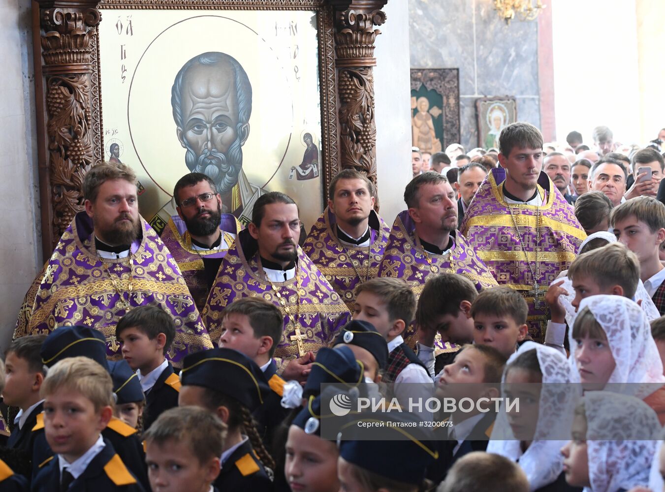 Рабочая поездка патриарха Кирилла в Астрахань. День второй