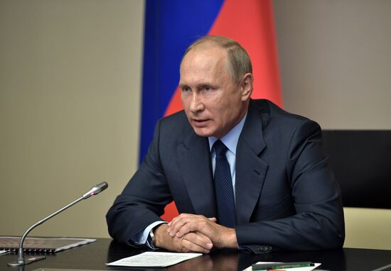Президент РФ В. Путин дал команду на уничтожение последнего химического боеприпаса в РФ