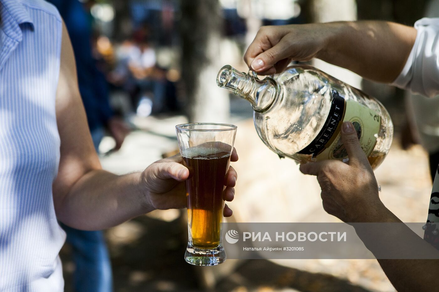 Фестиваль осетинского пива "Ирон баганы-2017" в Южной Осетии