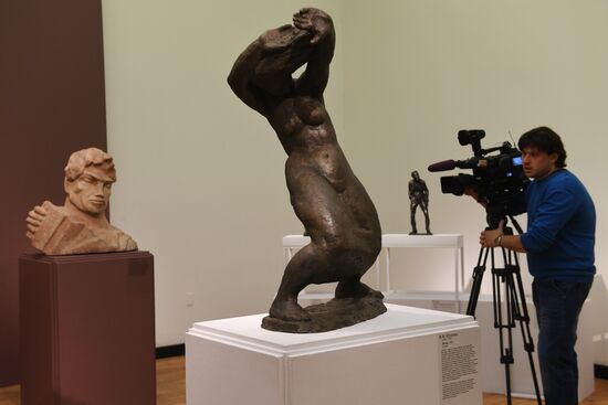 Открытие выставок: "Некто 1917" и "Ветер революции. Скульптура 1918 – начала 1930-х годов"