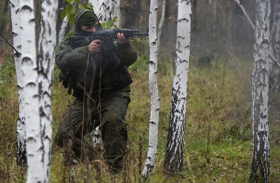 Учения с Новосибирской ракетной дивизией РВСН