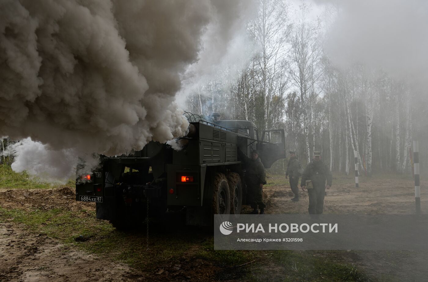 Учения с Новосибирской ракетной дивизией РВСН