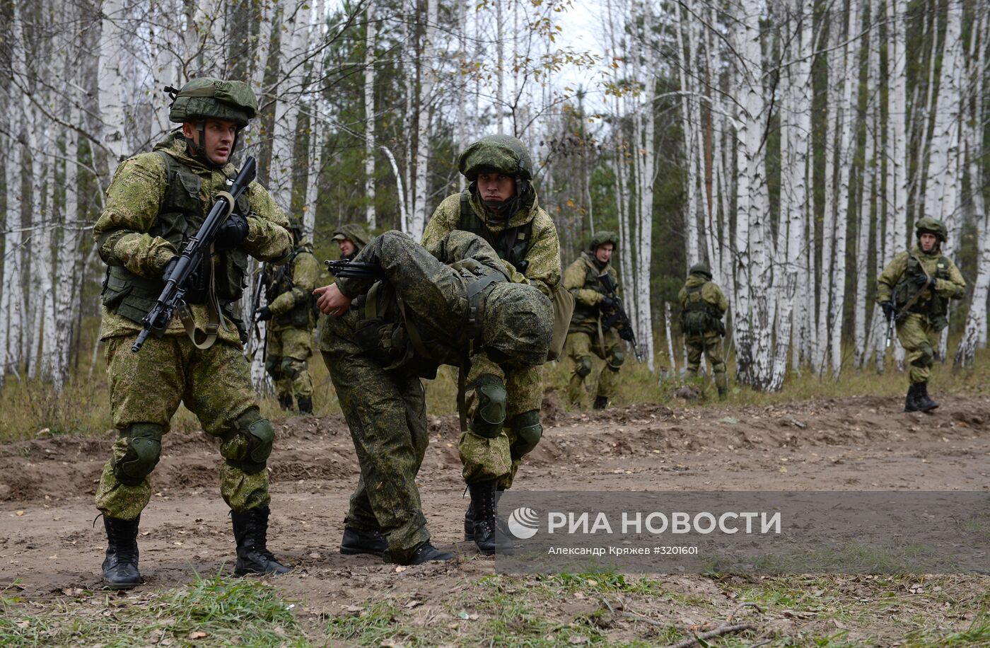 Учения с Новосибирской ракетной дивизией РВСН