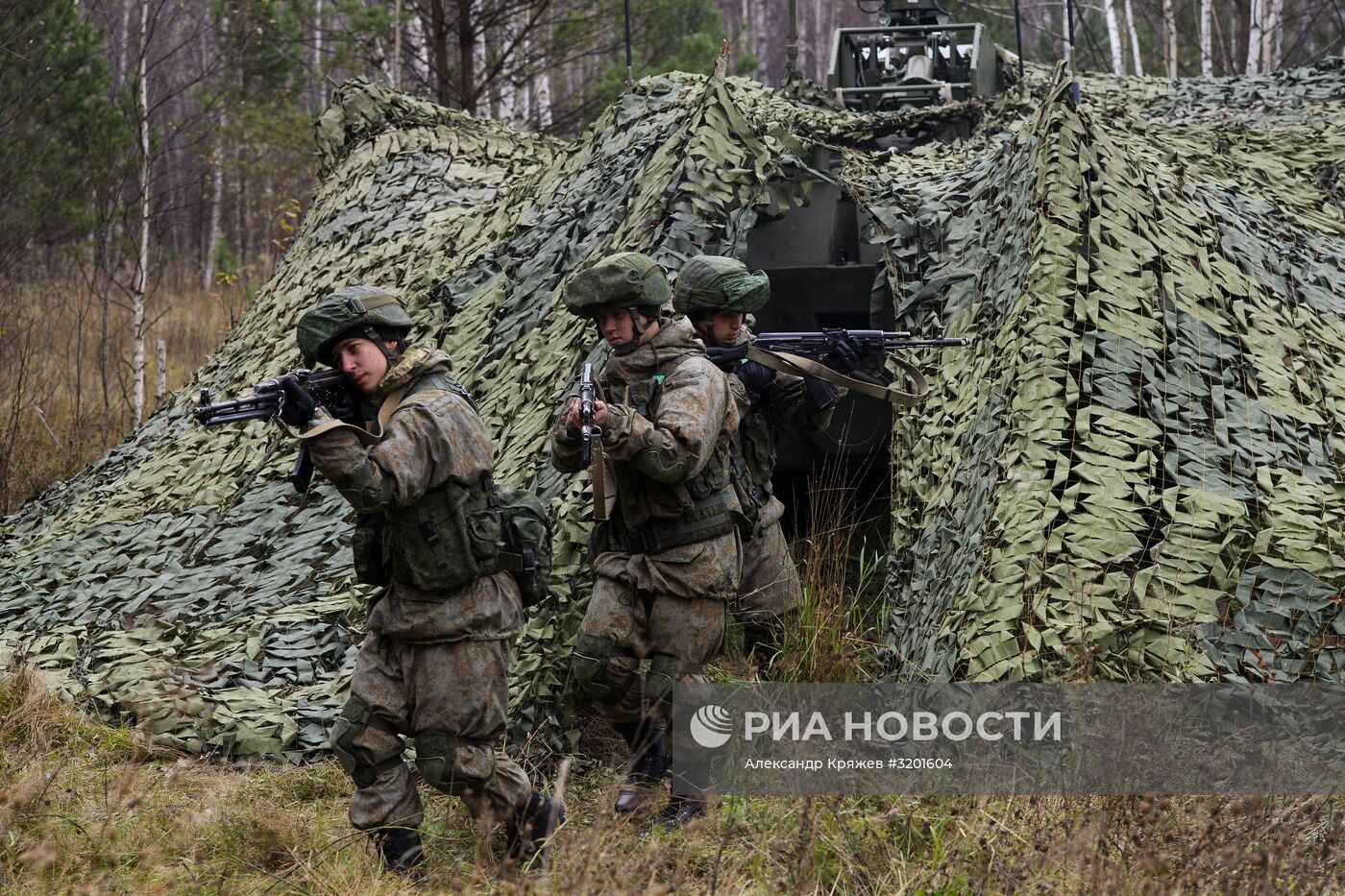 Учения с Новосибирской ракетной дивизией РВСН