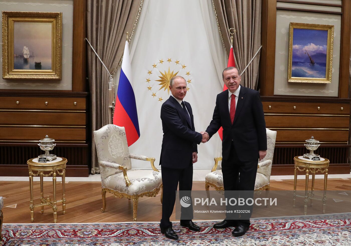 Визит президента РФ В. Путина в Турцию