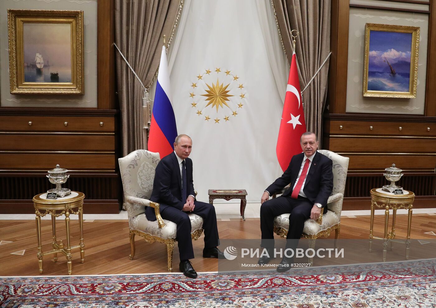 Визит президента РФ В. Путина в Турцию