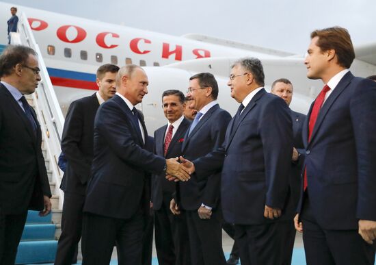 Визит президента РФ В. Путина в Турцию
