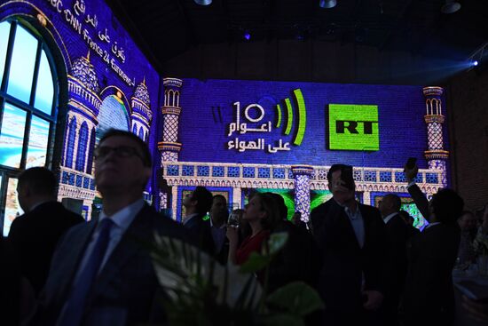 Телеканал RT Arabic отмечает свое десятилетие