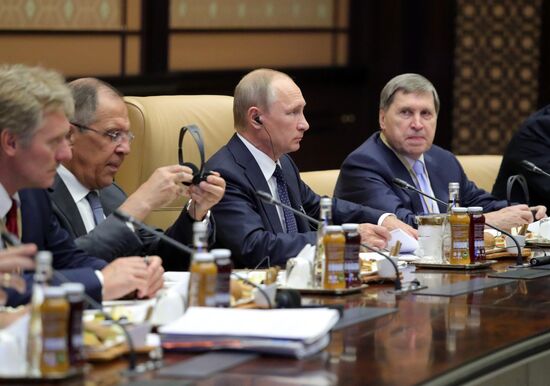 Визит президента РФ В. Путина в Турцию