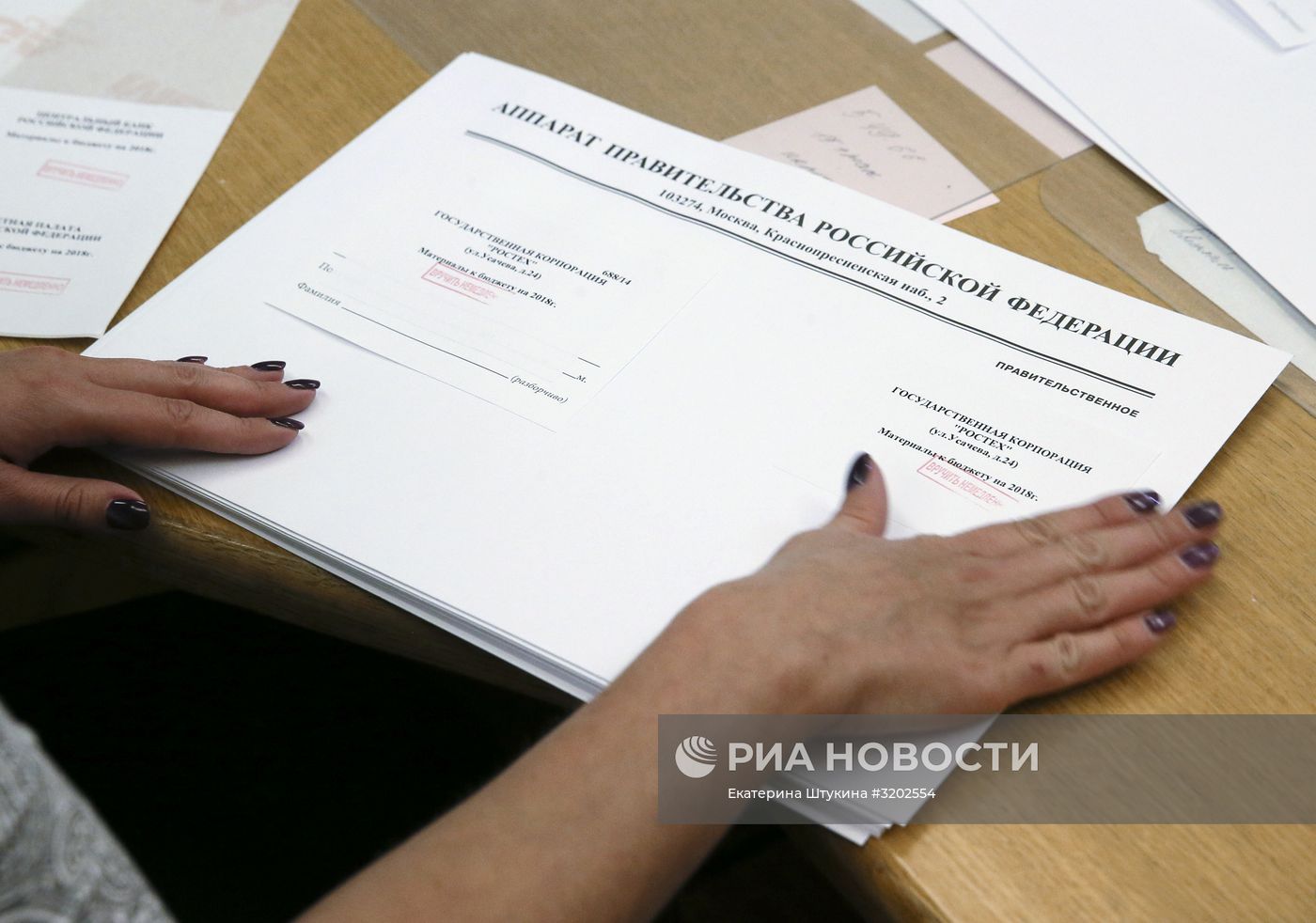 Правительство РФ внесло в Госдуму проект федерального бюджета на 2018-2020 гг.