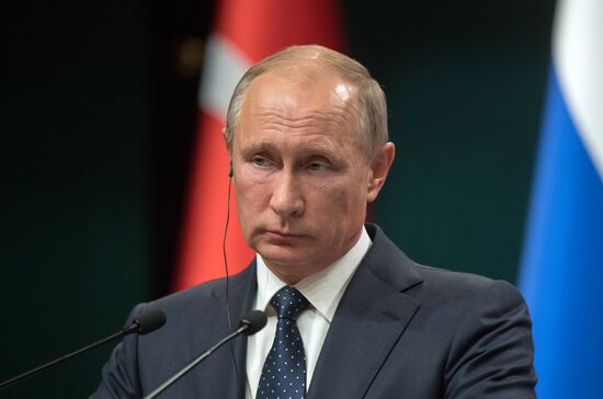 Визит президента РФ В. Путина в Турцию