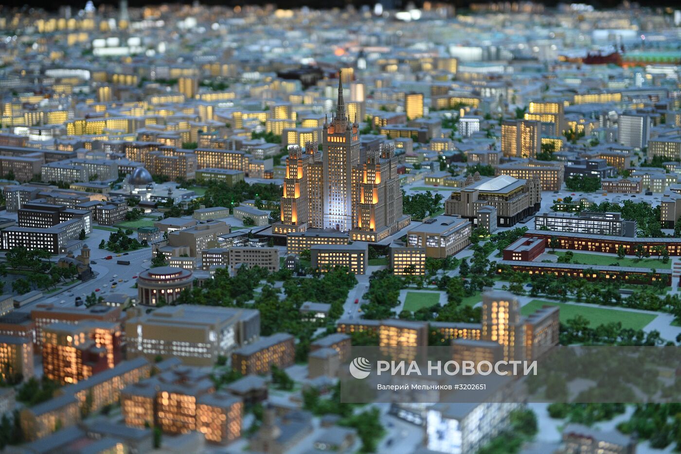 Макет Москвы представлен на ВДНХ