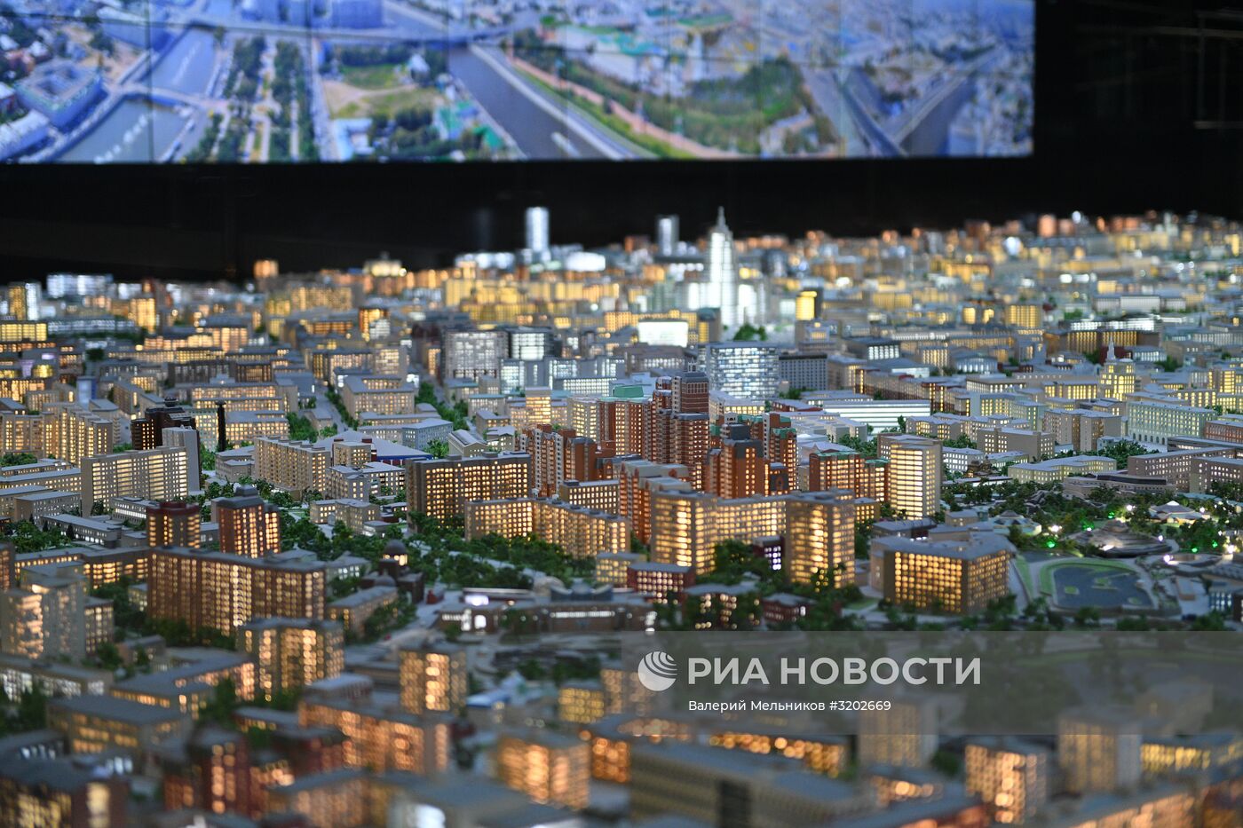 Макет Москвы представлен на ВДНХ