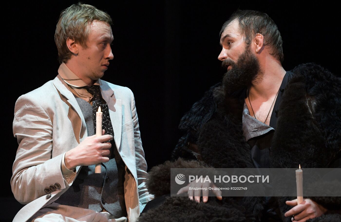 Предпремьерный показ спектакля "Идиот" в театре им. Моссовета