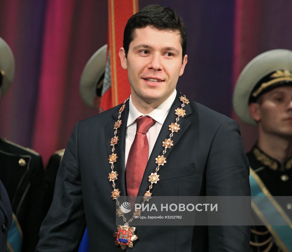Инаугурация губернатора Калининградской области А. Алиханова