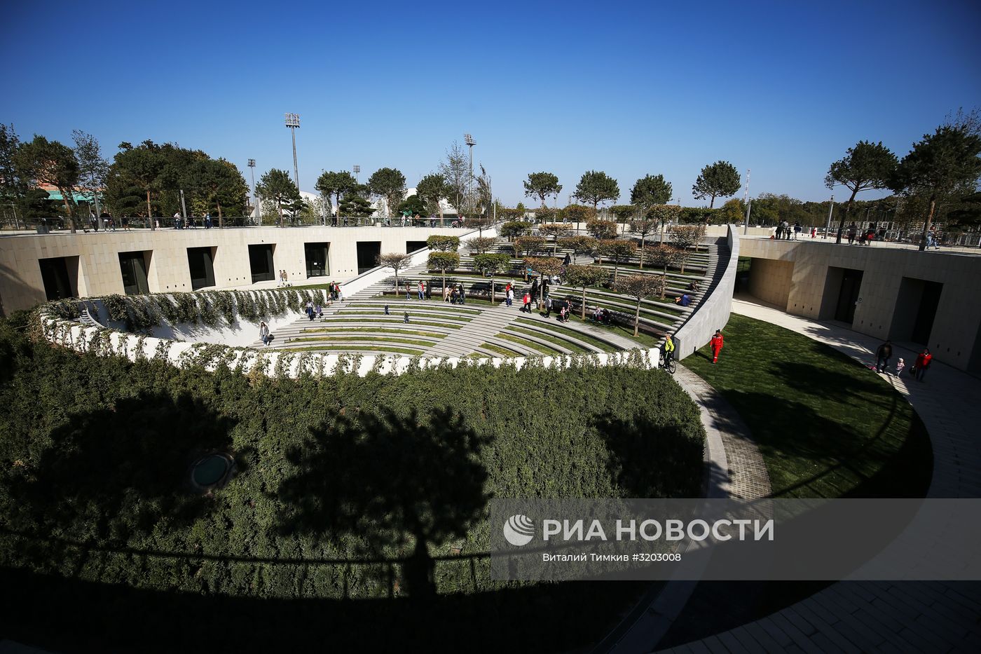 Новый парк отдыха в Краснодаре