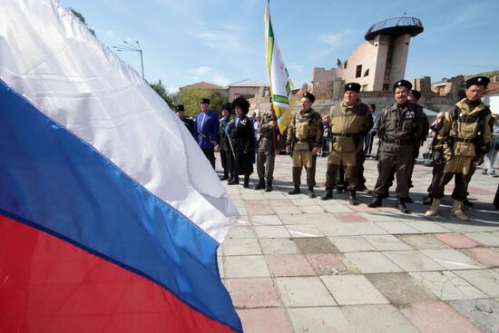 Фестиваль "Евпаторийские казачьи забавы" в Крыму