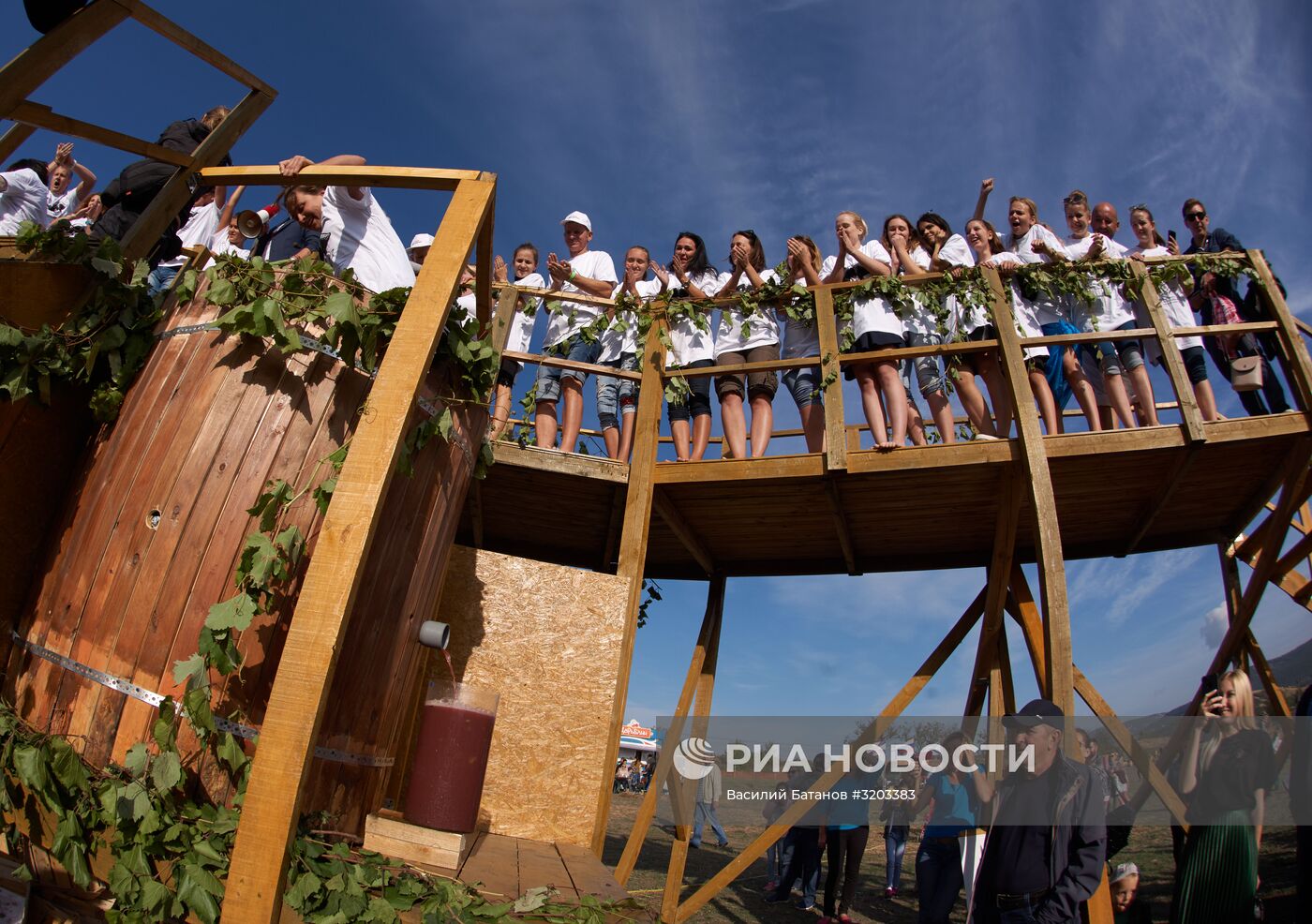 Фестиваль сбора урожая и виноделия #WineFest в Севастополе