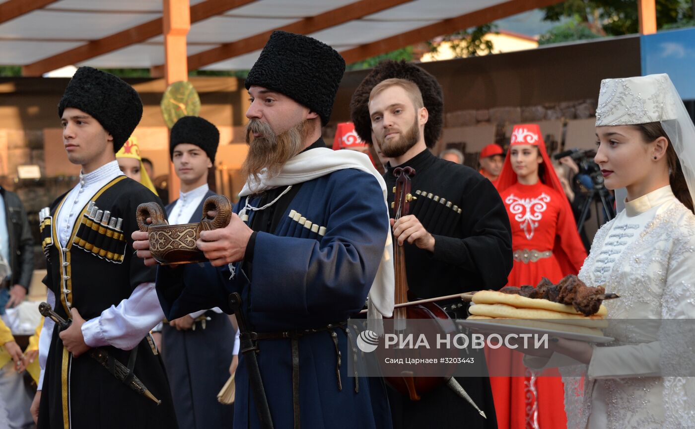 Открытие VIII Фестиваля культуры и спорта народов Кавказа