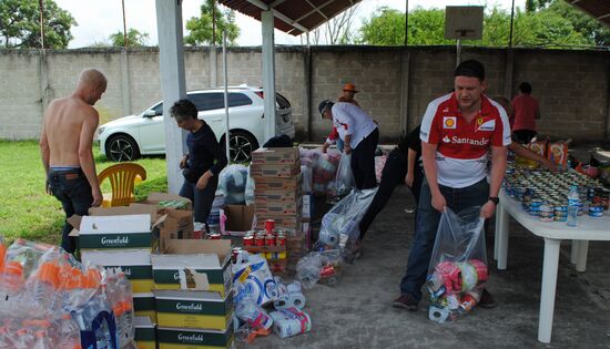 Последствия землетрясения в Мексике