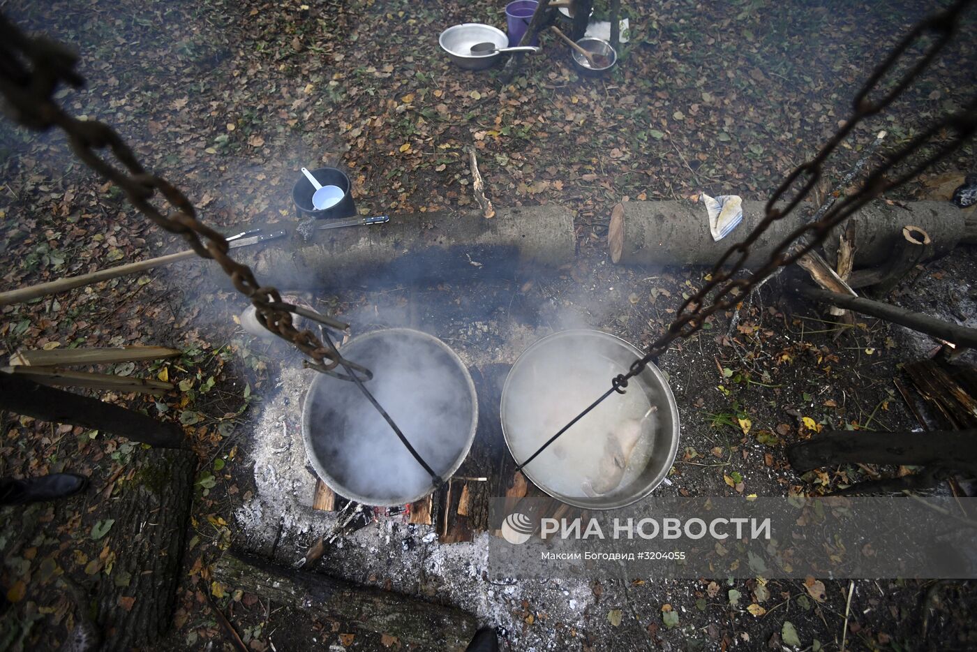 Благодатное моление последователей традиционной марийской религии в священной роще