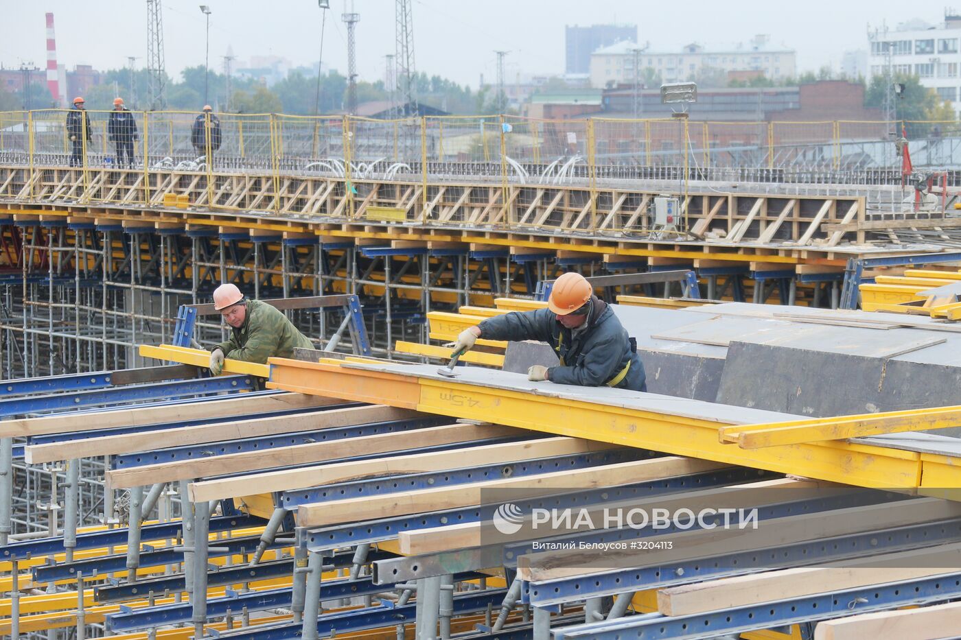 Строительство северо-восточной хорды в Москве