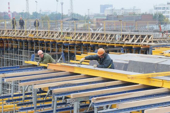 Строительство северо-восточной хорды в Москве