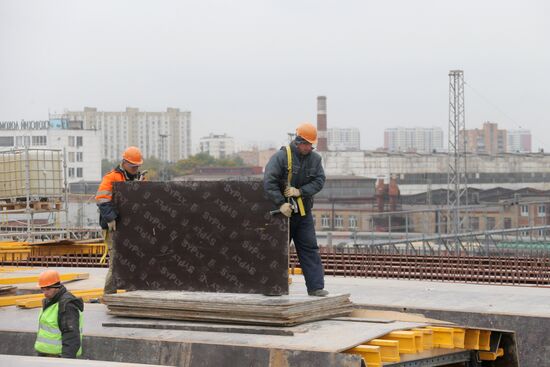 Строительство северо-восточной хорды в Москве