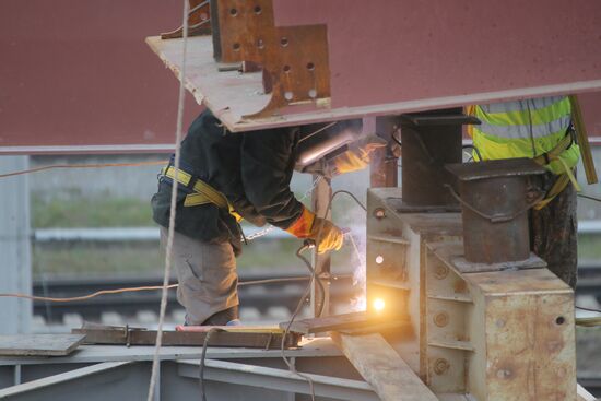 Строительство северо-восточной хорды в Москве